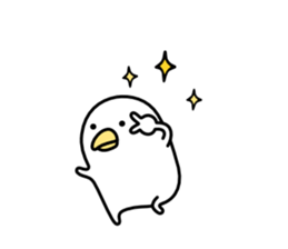 Noisy chicken3 sticker #6558075