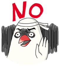 Parrot love sunflower sticker #6558230