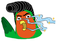 Parrot love sunflower sticker #6558246