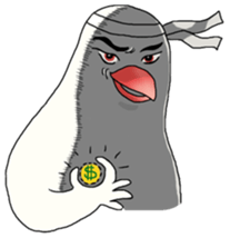 Parrot love sunflower sticker #6558258