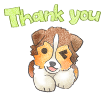 The pretty Sheltie sticker #6558267