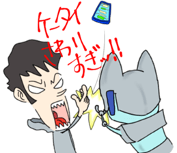 ZENTAI,rabbit&robot. 8th. sticker #6558563