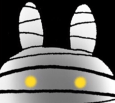 Bandage rabbit sticker #6559076