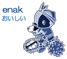 Bilingual Penko version 1 sticker #6559151