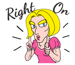 Aunt Betty sticker #6559695