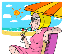 Aunt Betty sticker #6559699