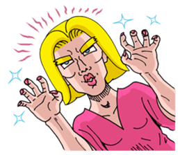 Aunt Betty sticker #6559700