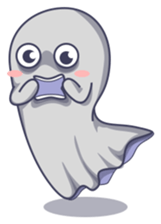Cute Baby Ghost sticker #6559864