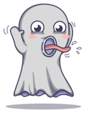 Cute Baby Ghost sticker #6559865
