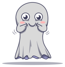 Cute Baby Ghost sticker #6559866