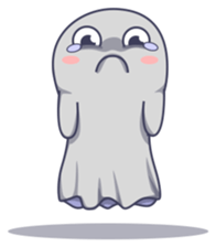 Cute Baby Ghost sticker #6559867