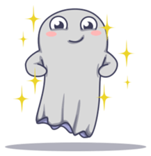 Cute Baby Ghost sticker #6559873