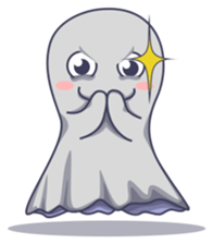 Cute Baby Ghost sticker #6559881