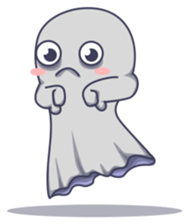 Cute Baby Ghost sticker #6559884