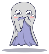 Cute Baby Ghost sticker #6559892