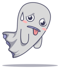 Cute Baby Ghost sticker #6559896