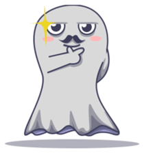 Cute Baby Ghost sticker #6559898