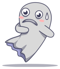 Cute Baby Ghost sticker #6559900