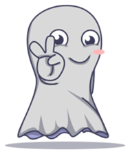 Cute Baby Ghost sticker #6559903