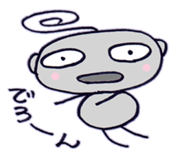 papika of spaece alien sticker #6559960