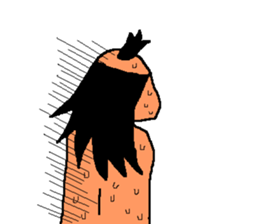 Mr. loincloth  Respect language version sticker #6560016