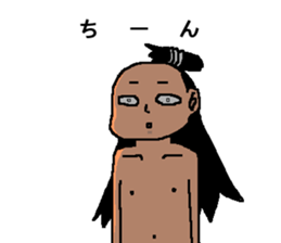 Mr. loincloth  Respect language version sticker #6560018