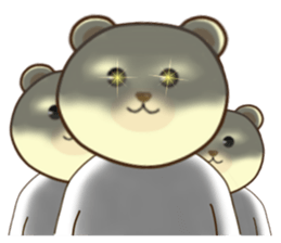 Surreal bear2 sticker #6561298