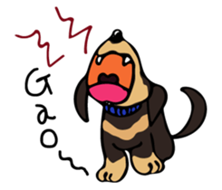 Cute my dog,Mash sticker #6561305