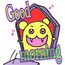 Vampire bear clan sticker #6561664