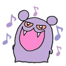 Vampire bear clan sticker #6561687