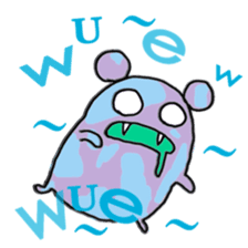 Vampire bear clan sticker #6561695