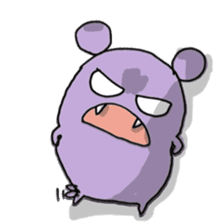 Vampire bear clan sticker #6561696