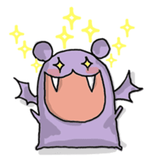Vampire bear clan sticker #6561697
