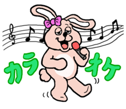 The house of s a rabbit & a tortoise 2 sticker #6561718