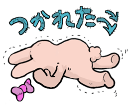 The house of s a rabbit & a tortoise 2 sticker #6561733