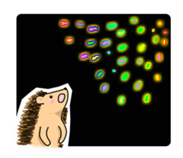 The 1st of hedgehog Hopi. sticker #6561824