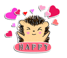 The 1st of hedgehog Hopi. sticker #6561828