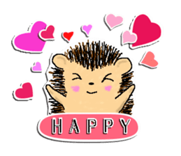 The 1st of hedgehog Hopi. sticker #6561828