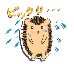 The 1st of hedgehog Hopi. sticker #6561837