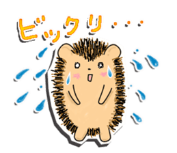 The 1st of hedgehog Hopi. sticker #6561837