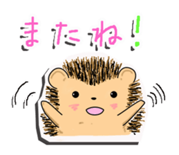 The 1st of hedgehog Hopi. sticker #6561838