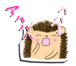 The 1st of hedgehog Hopi. sticker #6561843