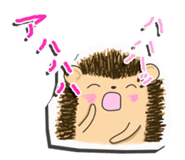 The 1st of hedgehog Hopi. sticker #6561843