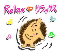 The 1st of hedgehog Hopi. sticker #6561852