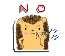 The 1st of hedgehog Hopi. sticker #6561854