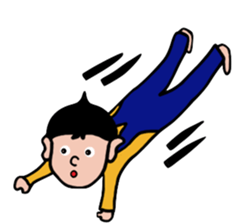 Overalls Boy sticker #6562225