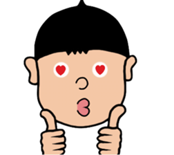 Overalls Boy sticker #6562230