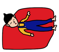 Overalls Boy sticker #6562231