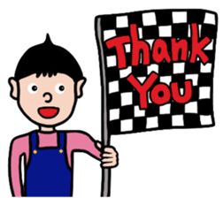 Overalls Boy sticker #6562240