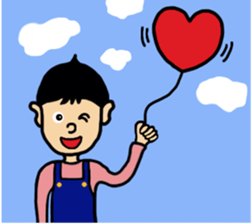 Overalls Boy sticker #6562247